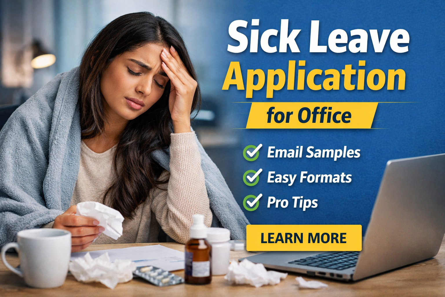 Sick Leave Application for Office (Format + 7 Best Samples ...